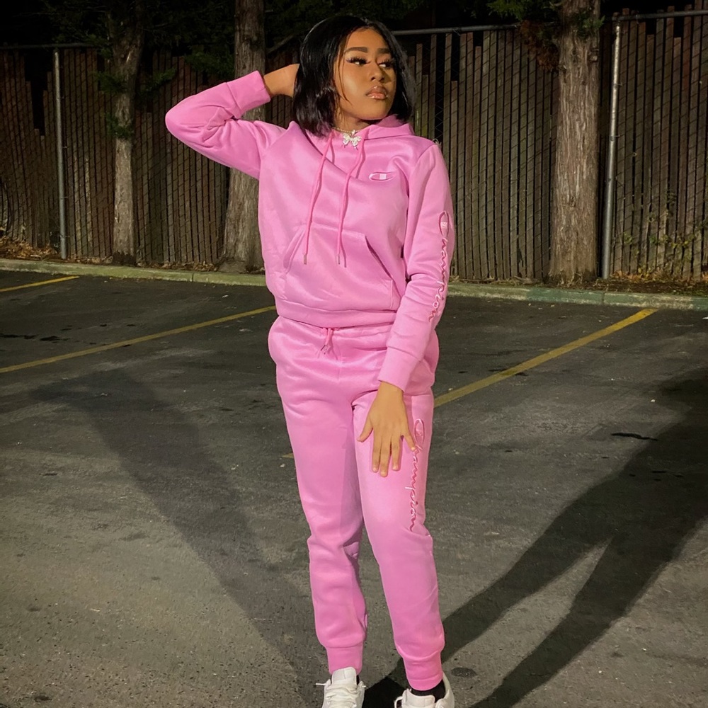 Sports Loose Pockets Pants Set
